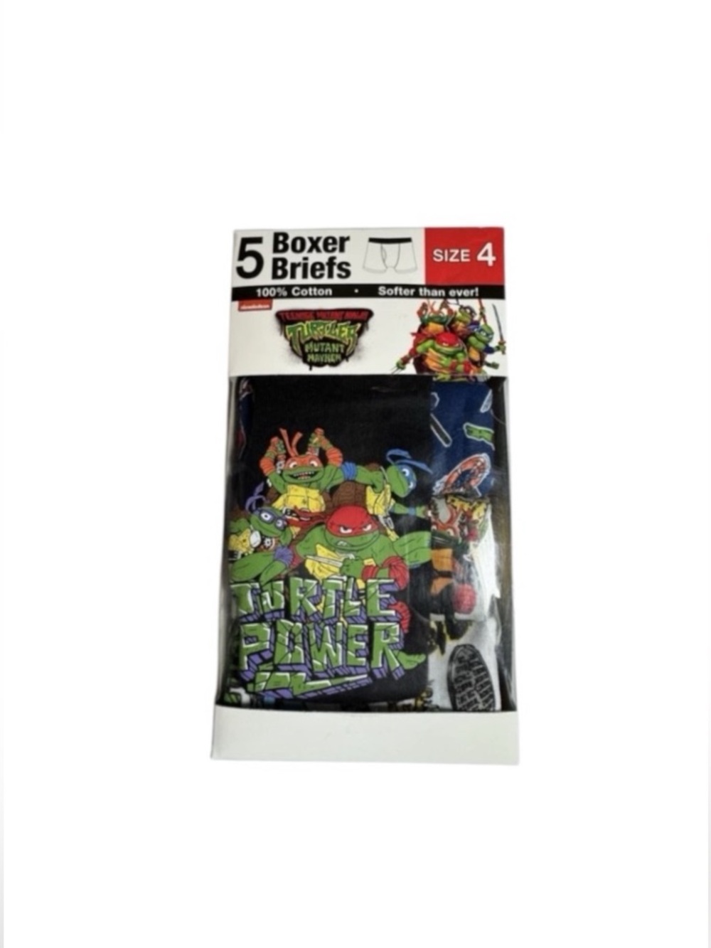 Nickelodeon Green and Red Teenage Mutant Ninja Turtles Underwear